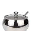 304 stainless steel three-flavor seasoning box, seasoning rack, household seasoning jar, monosodium glutamate and chicken essence jar, enlarged and thickened Application Scenario